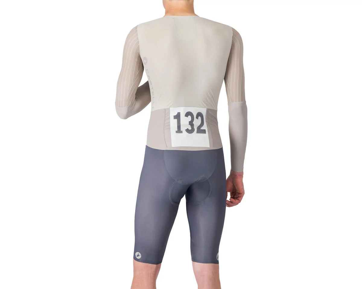 Castelli Body Paint V TT Speed Suit (Silver Moon/Clay/Smoky Grey) (XL)